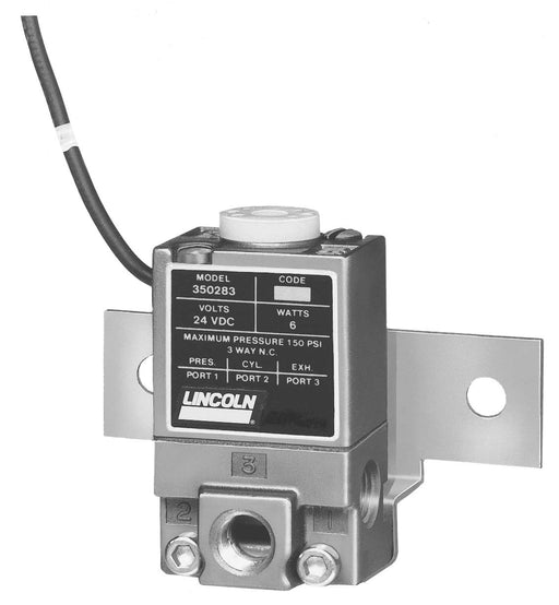 350282  |  Electric Solenoid-Operated Valve for Modular Lube System