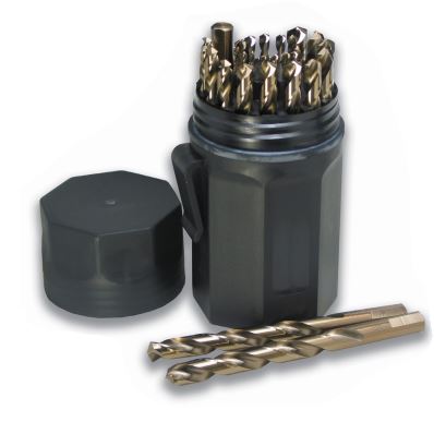 40614 GF-29P  |  Norseman 29 Pc. Gold Strike Ultra Dex Drill Bit Set